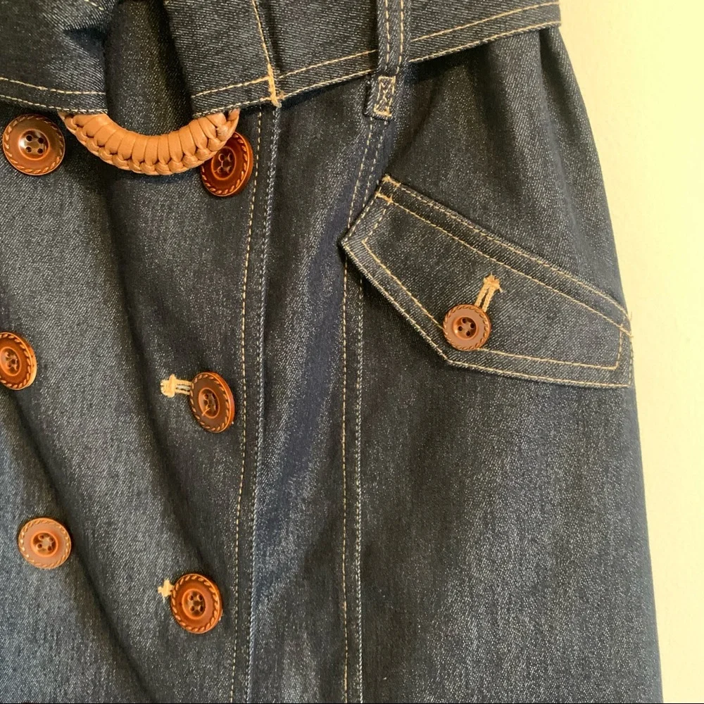 SPENSE denim tench dress size 8 - Picture 10 of 10